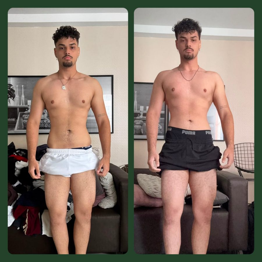 Antes e depois — ALUNO