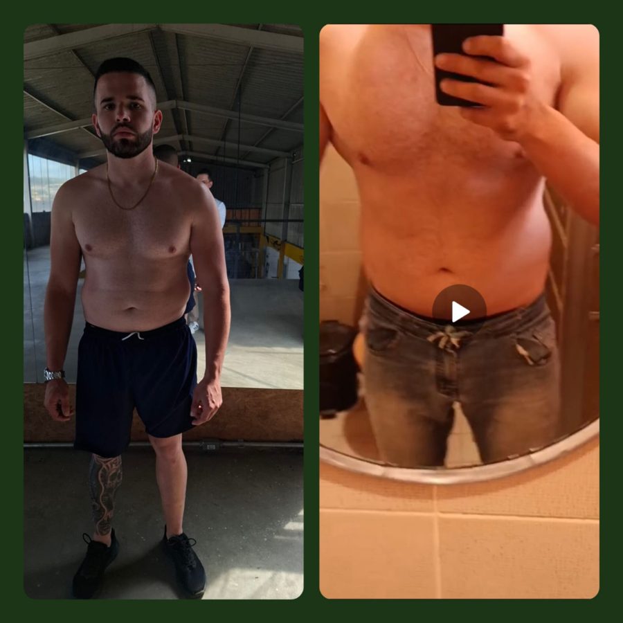Antes e depois — ALUNO
